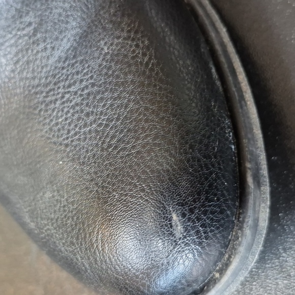 Frye and Co. Elodie Black Faux Leather Side Zip Combat / Moto Boot - Size 8 - Picture 15 of 15